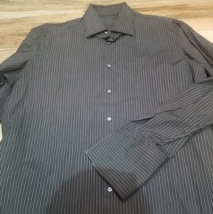 Hugo Boss Men's Striped Dress Shirt